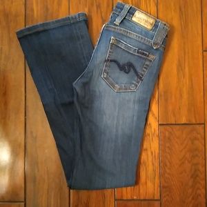 Anoname Joelle Boot Cut Jeans. Size 24.